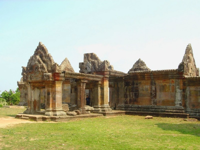 Cycling Cambodia, explore Preah Vihear Temple, Indochina Bike Tours