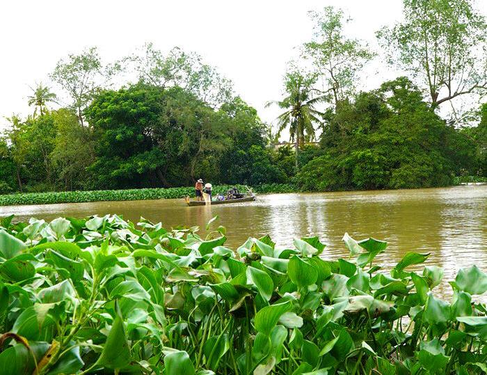 Vietnam Highlights Bike Tour, cycling to Mai Chau, Pu Luong, cruise on Lan Ha Cruise, visit Imperial Citadel, ancient trading port, explore Mkong delta, and Saigon