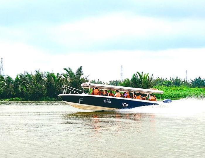 Explore Cu Chi tunnels by bike and bike boat