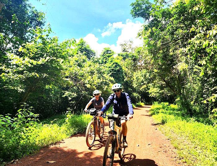 Embark on 2 days/1 night cycling, trekking, and exploring Nam Cat Tien Park