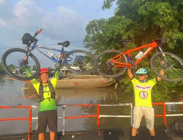 Mekong cycling tour, bike from Saigon to Can Tho to Vi Thanh to Rach Gia, and Ha Tien
